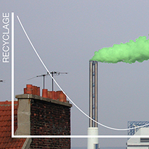 Nuage Vert (Green Cloud) : HeHe (Helen Evans & Heiko Hansen).